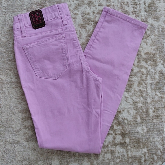 New No Boundaries Low Rise Skinny Jeans Junior 5 Pink Orchard - Picture 1 of 12
